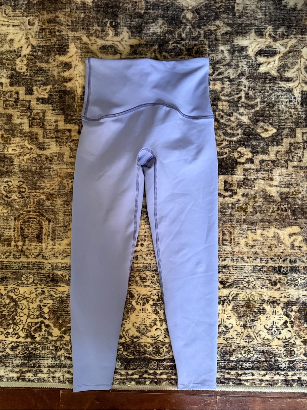 High-Waist SPANX Lavender Leggings